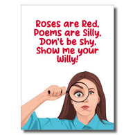 Don't Be Silly Willy Card